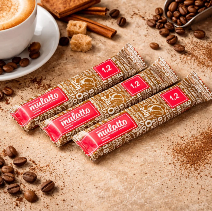 Шоколад Mulatto капучино на эритрите и сливках