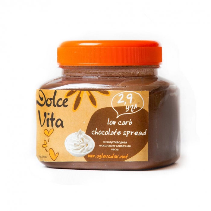 Сливочно-шоколадная паста Dolce Vita на эритрите
