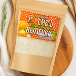 Смесь для выпечки низкоуглеводной чиабатты с базиликом, орегано, чесноком и ароматом сыра