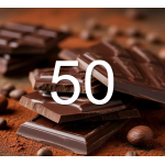 ПРЕДЗАКАЗ 50 темных шоколадки